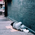 Where homeless sleep?