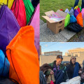 How do you make a hygiene kit for homeless people?