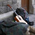 What is a homeless person called?