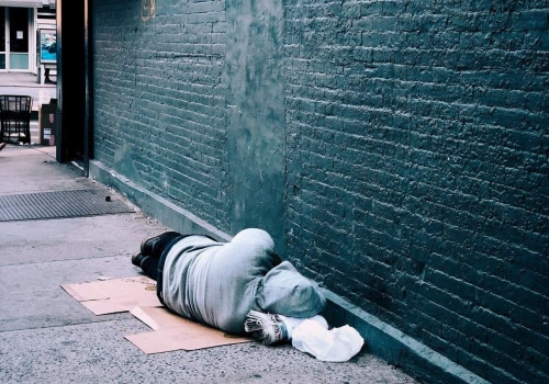 Where homeless sleep?