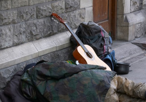 What is a homeless person called?