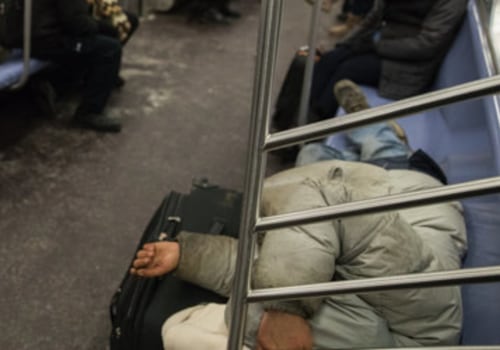 Where homeless sleep at night?